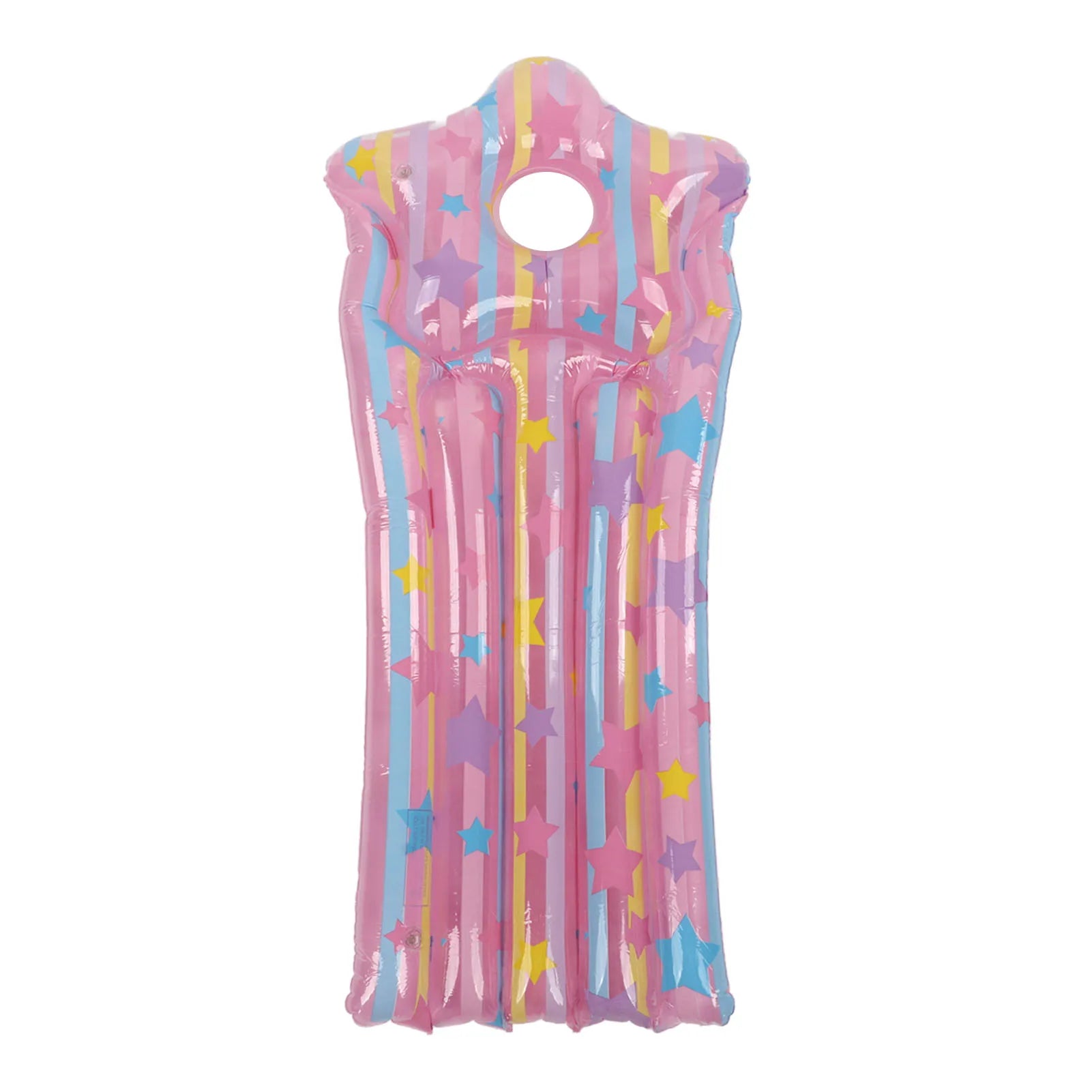 Colchoneta inflable para piscina, 130x60cm.