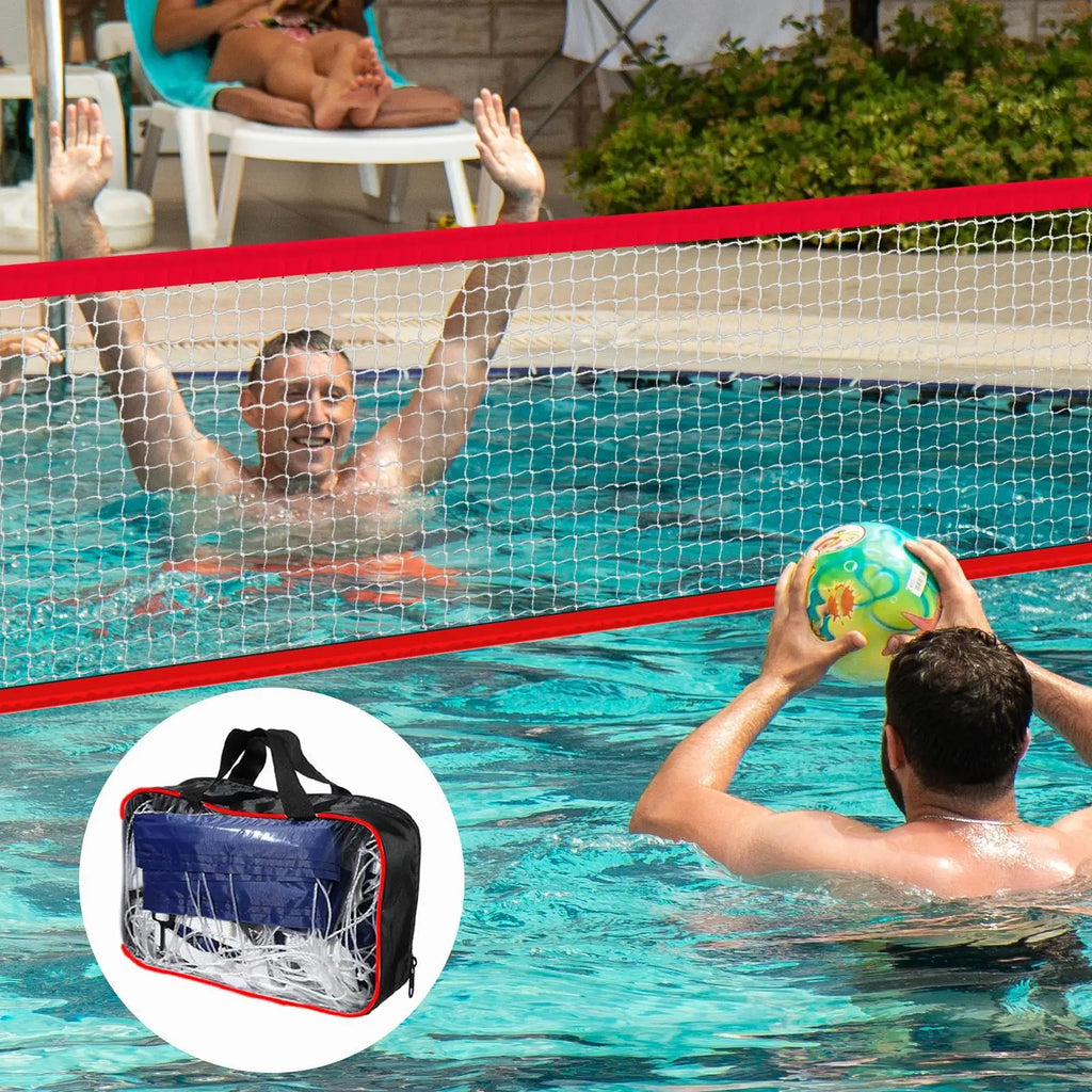 Red de voleibol para piscina.