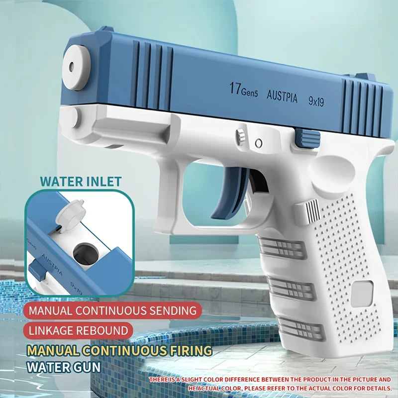 Pistola de agua pulverizada.
