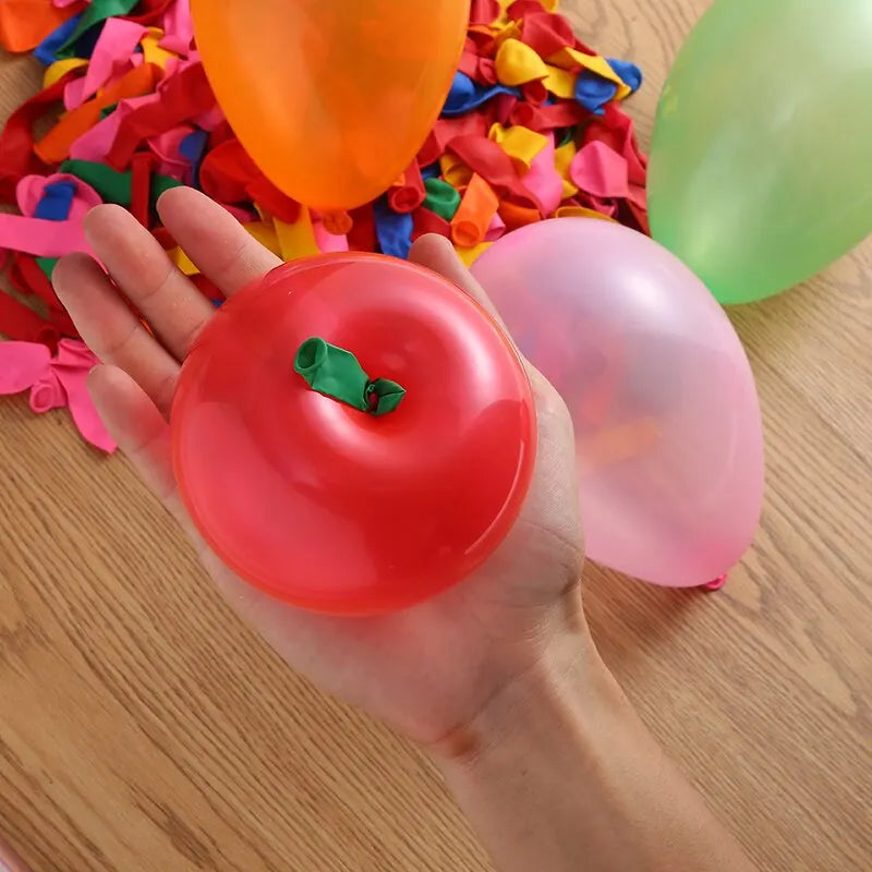 500 unids/lote bombas de agua globo relleno globos de látex juegos globos de fiesta.