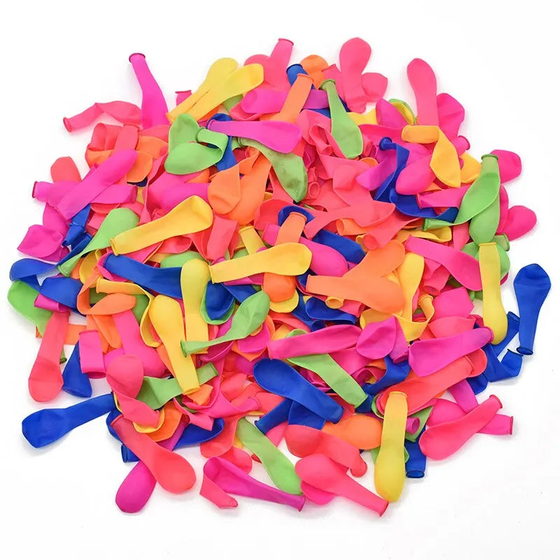 500 unids/lote bombas de agua globo relleno globos de látex juegos globos de fiesta.