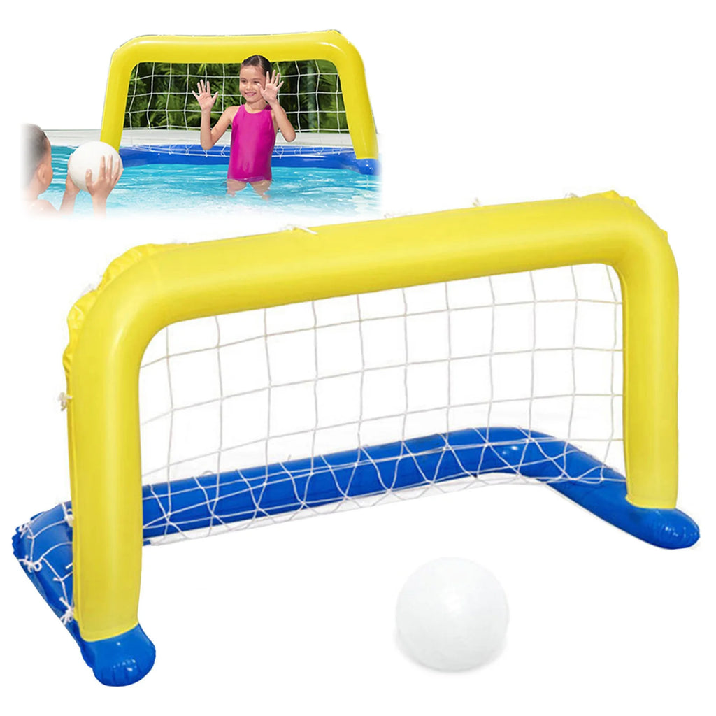 Red de voleibol de piscina, aro de baloncesto, juego de portería de mano.