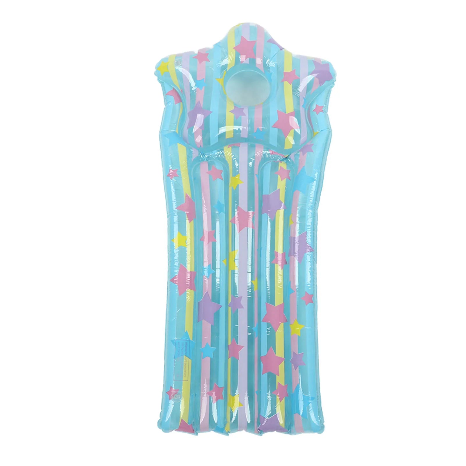 Colchoneta inflable para piscina, 130x60cm.