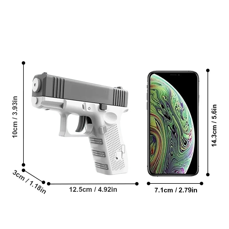 Pistola de agua pulverizada.