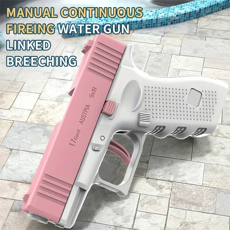 Pistola de agua pulverizada.