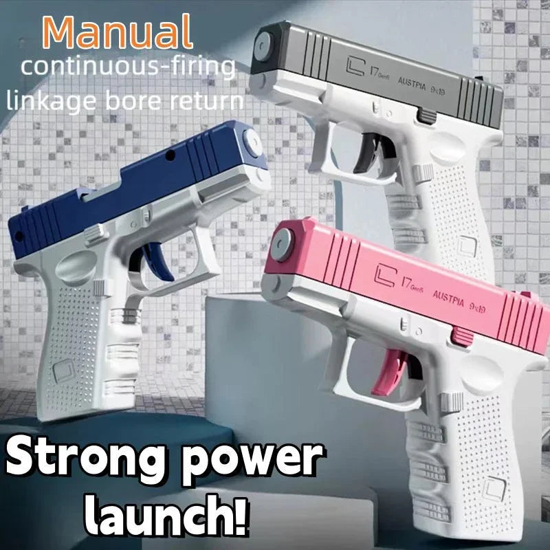 Pistola de agua pulverizada.