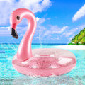 Flotador de piscina de flamenco para adultos y niños.
