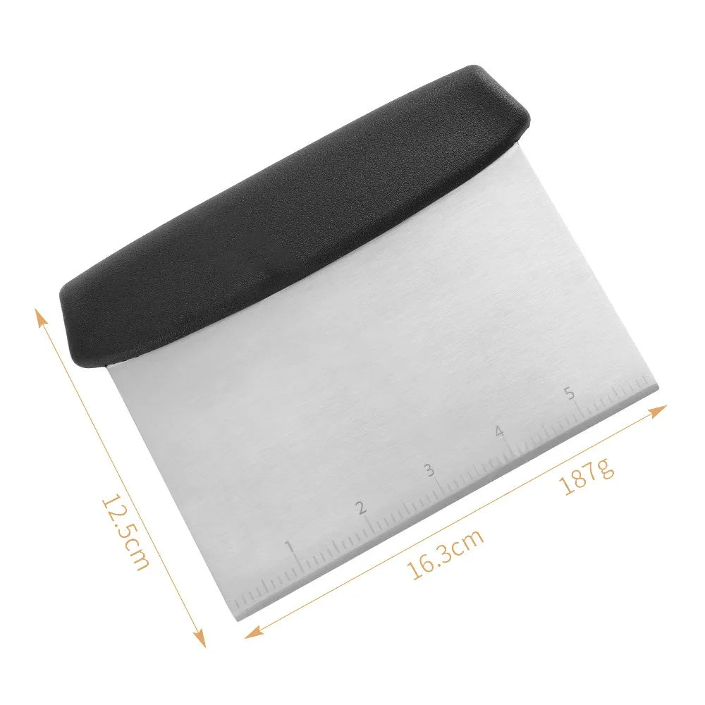 Juego de herramientas para barbacoa de acero inoxidable duradero.