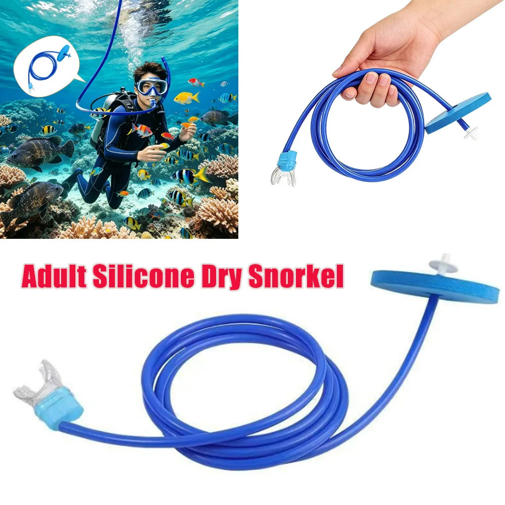 Equipo de Respiración Subacuática de Silicona para Adultos.
