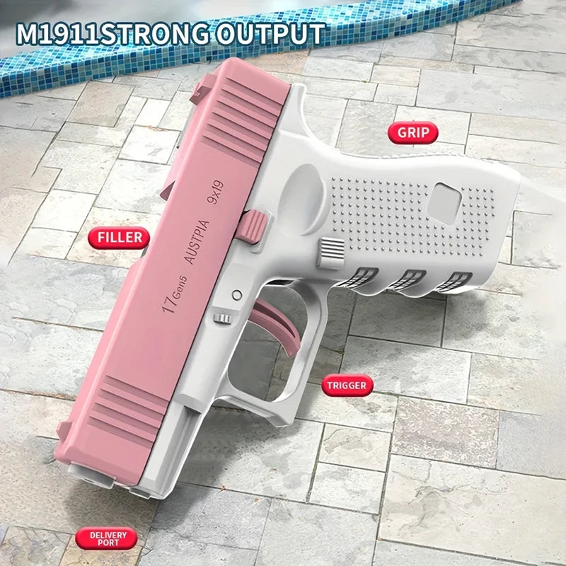 Pistola de agua pulverizada.